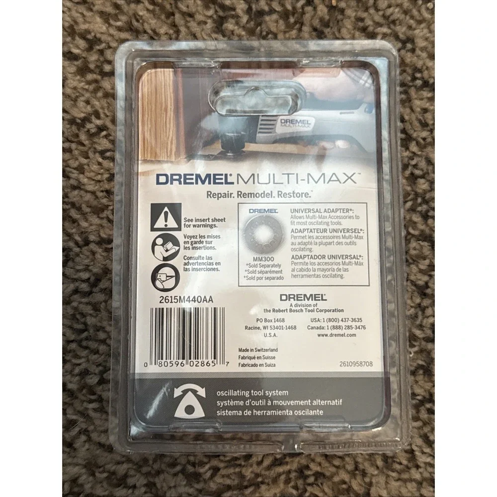 Dremel MM440 Multi-Max Wood Flush Cut Blade,‎ 3/4